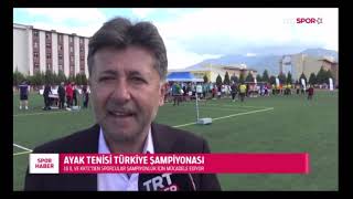 Ayak Teni̇si̇ Haberi̇m Trt Yildizda/Murat Demi̇rbi̇lek Resimi