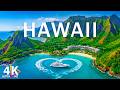 Hawaii 4K | Most Beautiful Islands From Above With Deep House Chill Music