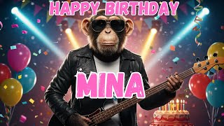 MINA Happy Birthday Song - Happy Birthday to Mina