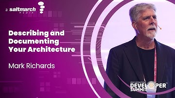 Describing and Documenting Your Architecture  -  Mark Richards