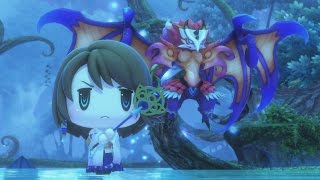 World of Final Fantasy: Yuna Boss Fight (1080p 60fps)
