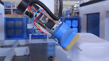 styrofoam moulding 5 axis cnc machine foam design cutting milling cnc