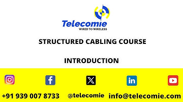Structured Cabling Course Introduction - Unlock The Basics Of Structured Cabling With This Course.