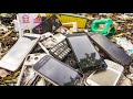 Scavenging lots of junk phones || Restoration old touch phone