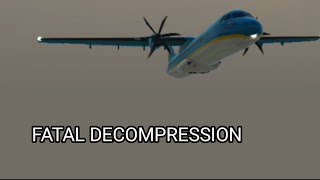 FATAL DECOMPRESSION || Global Airways Flight 983 || Landing Animation