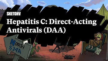 DAAs in Hepatitis C Treatment:Inhibitors & Considerations(Full Lesson)|Sketchy Medical| USMLE Step 1