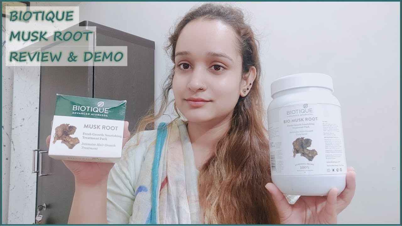 Biotique Bio Musk Root Honest Review Biotique Hair Mask for Fresh
