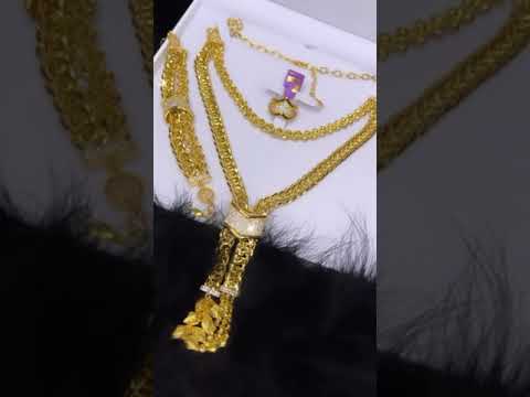 طقم ذهب للعروس عيار 21 موديلات رائعة