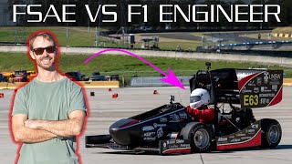 F1 Engineer vs. Student Built Racecar