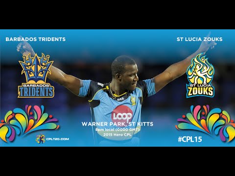 M28 : BARBADOS TRIDENTS v GUYANA  WARRIORS CPL T20