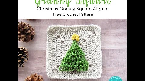 Learn How to Crochet a Christmas Tree Applique