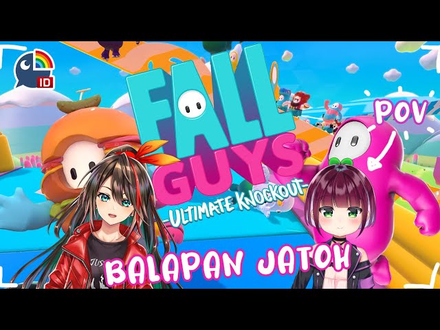 〔FALL GUYS〕Balapan Jatuh Feat Etna Crimson【NIJISANJI ID | NAGISA ARCINIA】のサムネイル