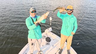 Nice Day of Catching Speckled Trout Out Of Gulfport Mississippi 