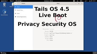 Tails 4.5 Privacy Security OS Live Boot In Tamil screenshot 5
