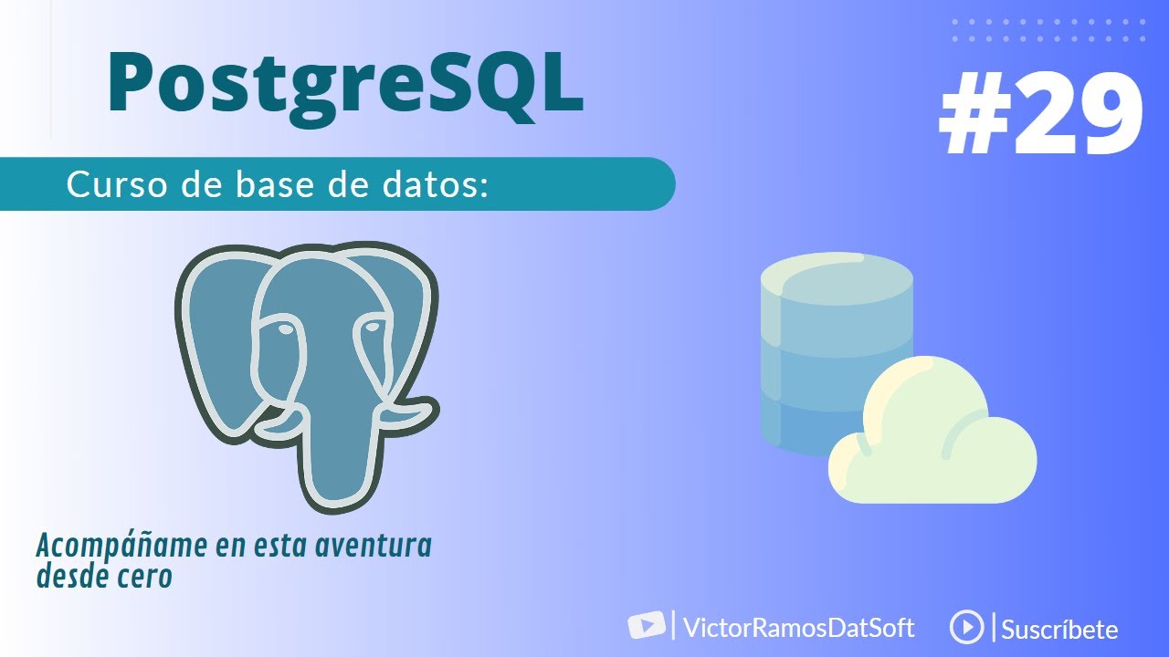 29 - SELECT LEFT JOIN | Curso de Base de Datos PostgreSQL - YouTube