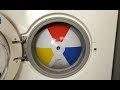 Experiment - Beach Ball - in a Washing Machine