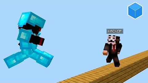 Cubecraft Skywars but if I run into a Hacker the video ends (voice reveal)