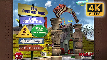 The Incredible Machine - Even More Contraptions - 01. Tutorial Puzzles (2001) | 4K/60