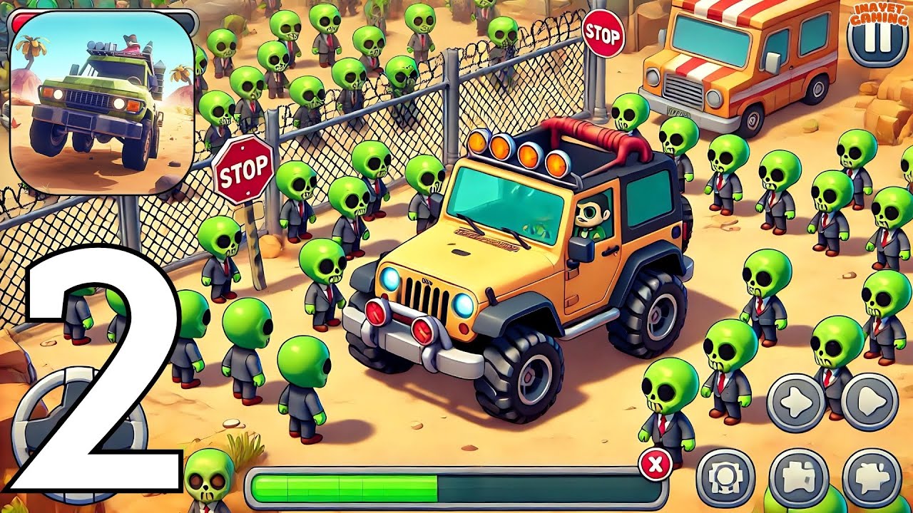 Zombie Offroad Safari Gameplay Walkthrough Part 1 Android,iOS YouTube