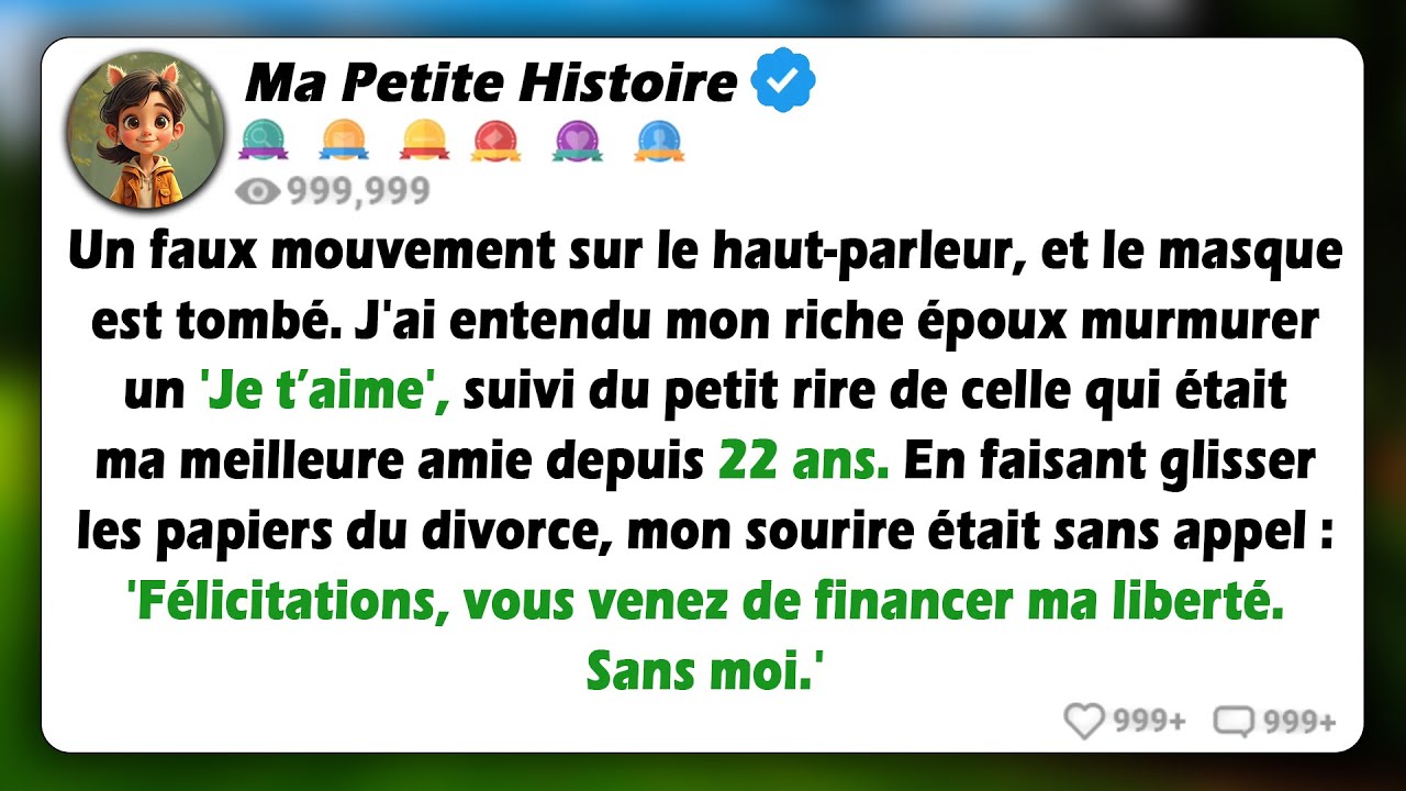 J'ai entendu mon riche mari murmurer « Je t'aime » sur haut-parleur… puis ma meilleure amie depuis..