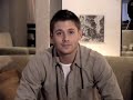 Jensen Ackles thank you message to viewers at "dvd data"