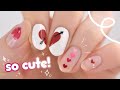 Cute Nail Art For Valentine&#39;s 2023 Using A TOOTHPICK!