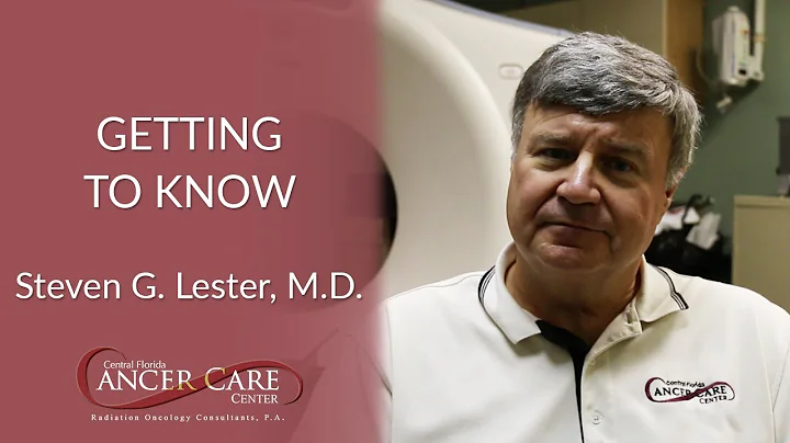 Get to Know Steven G. Lester, MD, FACRO