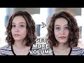 How To Get Frizz Free Volume For Wavy & Curly Hair!