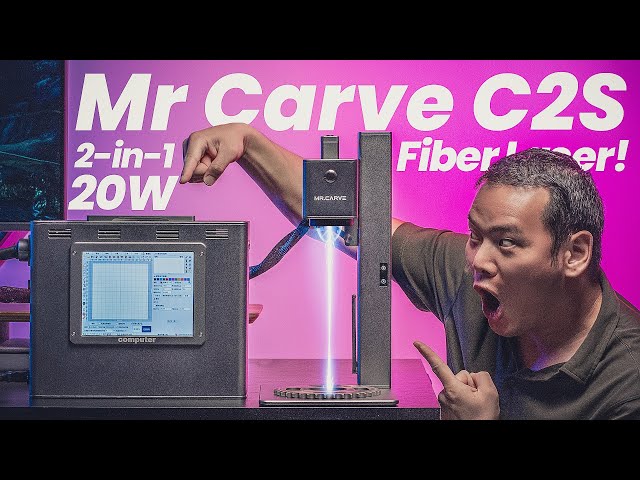  MR.CARVE M1 Pro Portable Fiber Laser Marking Machine