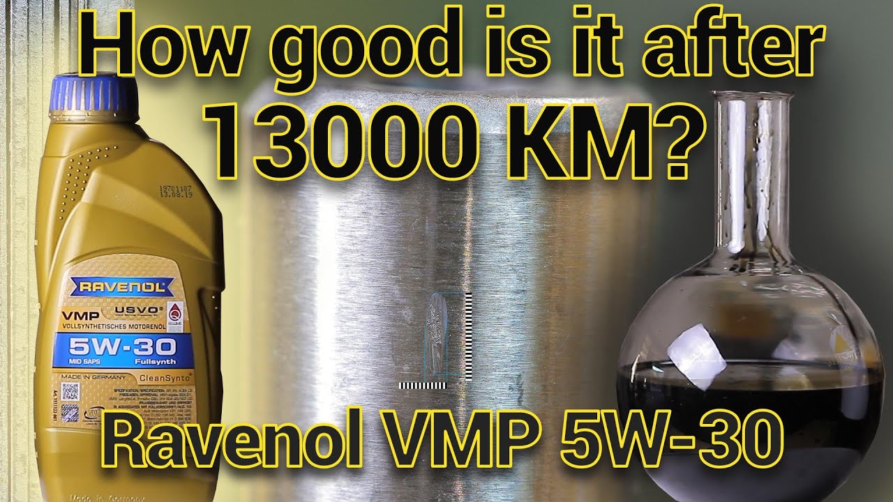 Ravenol VMP - NEW vs USED - 13000Km 