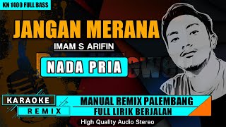 JANGAN MERANA - IMAM S ARIFIN | KARAOKE REMIX PALEMBANG