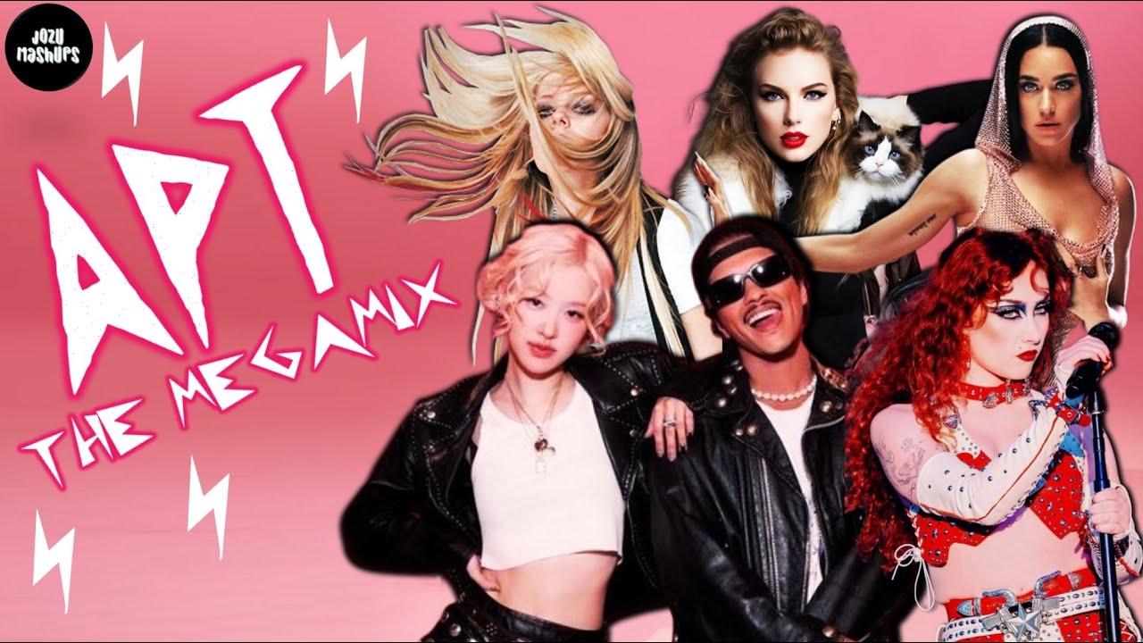 APT⚡︎ | THE MEGAMIX ft. Rosé, Bruno M., Dua Lipa, Katy Perry, Chappel R, & More by JozuMashups