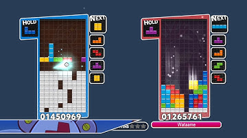 [Puyo Puyo Tetris AI] Zetris vs Wataame (5) - AI vs AI