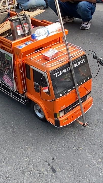 Truk miniatur sound keren tj audio cocok untuk inspirasi