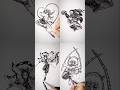 Speed drawing StickMan DemonSlayer 😳 #shorts #anime #drawing