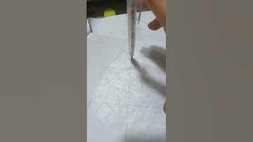 Using tracing paper to Rotate anticlockwise 90 and center (0,8) from IGCSE 0580/42/o/n/2022 No4a  ii