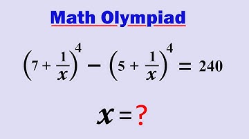 Math Olympiad | A Beautiful Exponential Problem | 95% Failed to solve