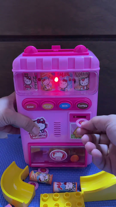 🔴 Viral Vending Machine ASMR 11.29E ✨ #asmr #viralshorts  #fypviral Hello Kitty Vending Machine