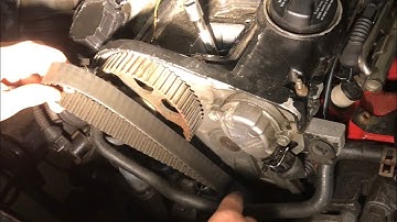 moving the timing belt ONE NOTCH “the easy way” (1.8t) audi volkswagen hydraulic tensioner