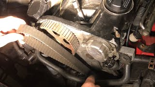 moving the timing belt ONE NOTCH “the easy way” (1.8t) audi volkswagen hydraulic tensioner Audi Vw 1 8t Timing Belt Tips