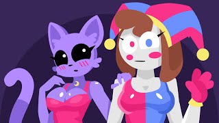 Catnap x Pomni (Compilation) | Poppy Playtime chapter 3 Animation