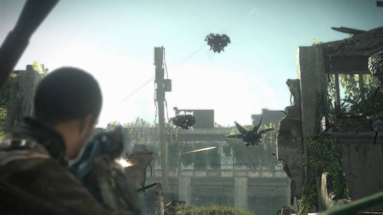 TERMINATOR SALVATION GAMEPLAY WALKTHROUGH PART 1 FULL GAME NO COMMENTARY