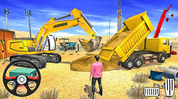 Advance Modern City Construction 3D - JCB Simulator Games - Android Gameplay