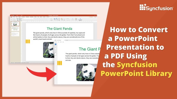 Convert Powerpoint To Pdf With Syncfusion 2024