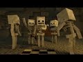 Zombie to Skeleton w/ RELAX O VISION! Minecraft Animation