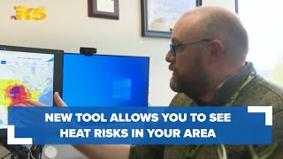 New online tool allows you to see heat risks throughout the country by KING 5 Seattle 213 views 4 hours ago 1 minute, 52 seconds