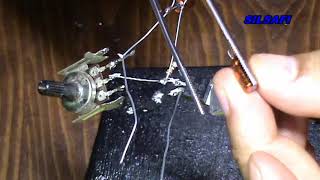 Make an easy DC motor controller / اصنع دارة سهلة للتحكم في سرعة المحركات الصغيرة