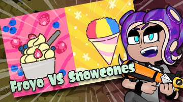 Splatoon 2 Splathub Custom Splatfest - Froyo VS Snowcones