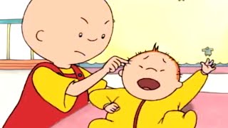 caillous babysitting disaster caillou cartoons for kids wildbrain kids