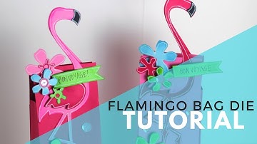Diecutting: Lindsey Serata for Sizzix Flamingo Bag Die Tutorial